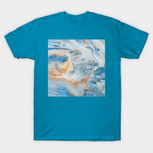 Summer Vibes Marble Waves T-Shirt